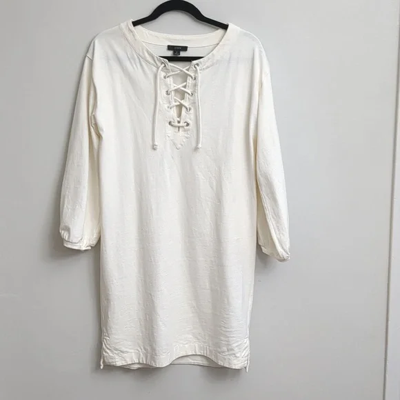 J. Crew | Dresses | J Crew Ivory Casual Dress